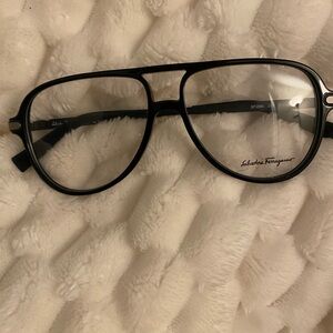 Salvatore Ferragamo Classic Black Glasses